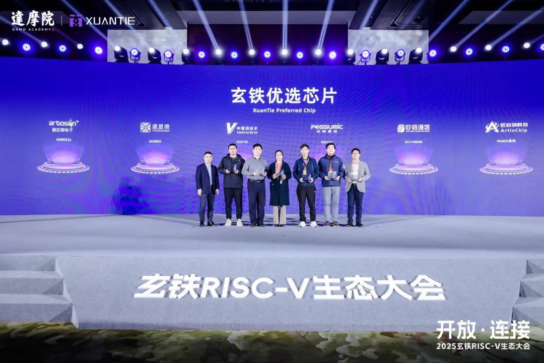 速显微GC9002获评“玄铁优选芯片”